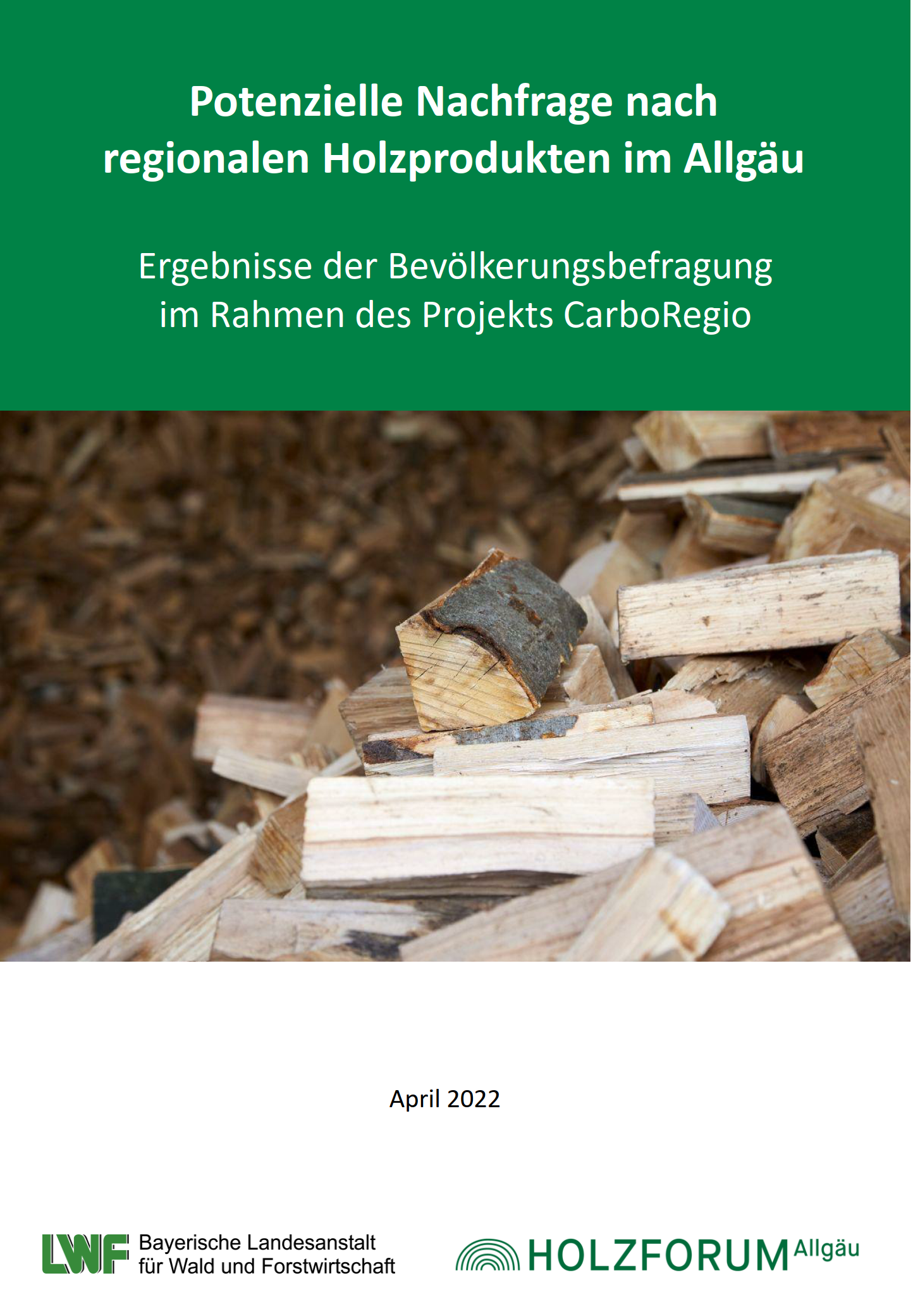 Potenzielle Nachfrage nach regionalen Holzprodukten im Allgäu