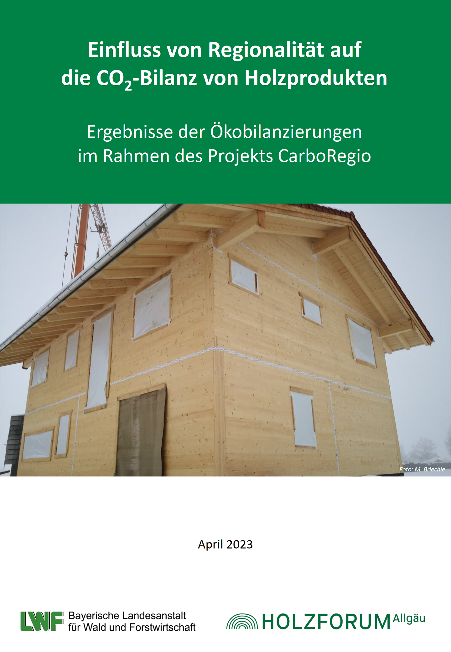 Einflüsse von Regionalitöt aif die CO2-Bilanz von Holzprodukten
