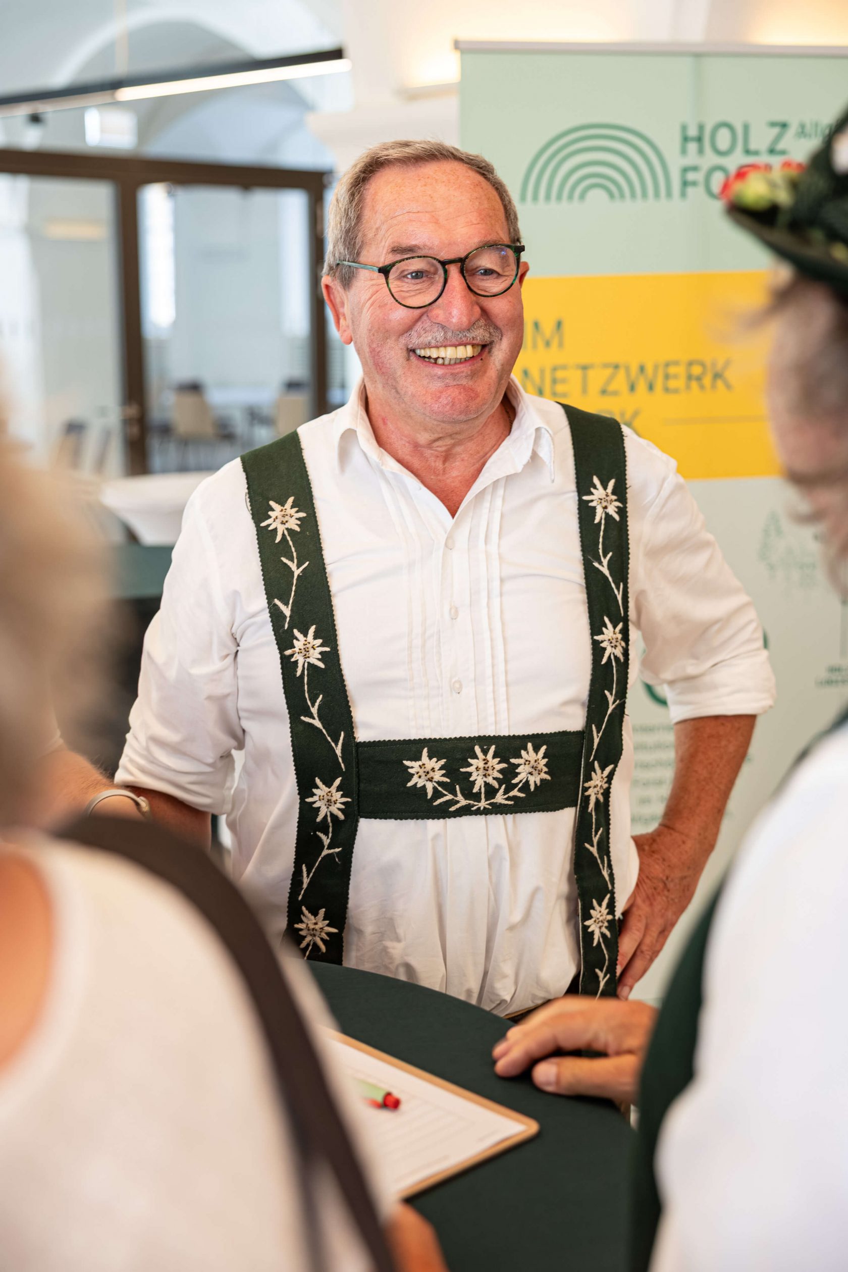 Foto von Hugo Wirthensohn 1. Vorstand Holzforum Allgäu